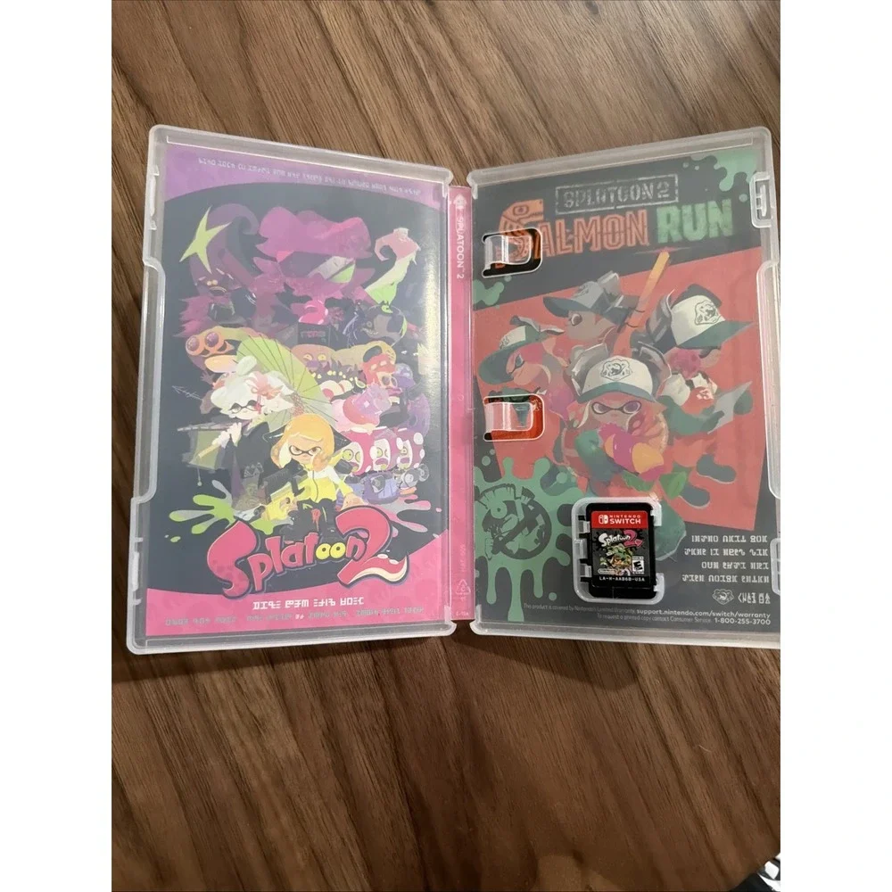 Nintendo Splatoon 2 Nintendo Switch One Size Multicolor Excellent Video Game
